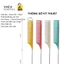 Lược thước nhọn VIC+ chia tóc bám tóc êm V701