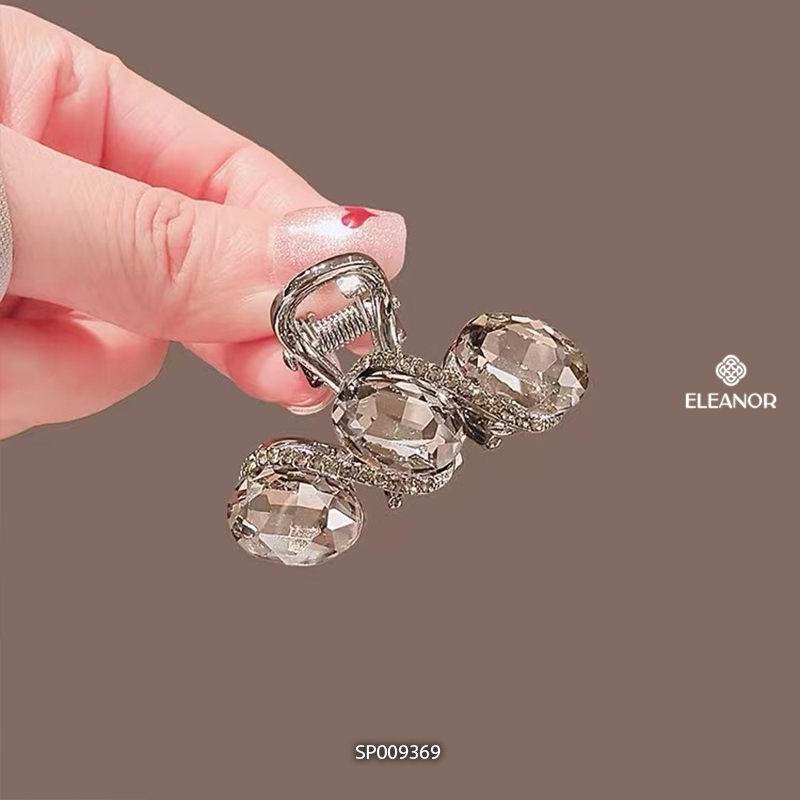 Kẹp tóc nữ càng cua Eleanor Accessories kẹp tóc thiết kế đính đá phụ kiện tóc 9369