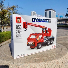 Bộ Đồ Chơi Lắp Ráp Mô Hình Xe Cẩu Cứu Hộ Dynamic