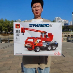 Bộ Đồ Chơi Lắp Ráp Mô Hình Xe Cẩu Cứu Hộ Dynamic