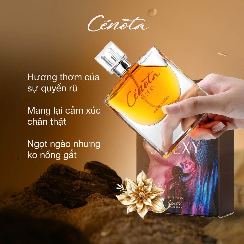 Ảnh Nước hoa nữ Cenota Si Sexy Good Girl 75ML, hương thơm đẳng cấp từ Pháp, ngọt ngào quyến rũ 3