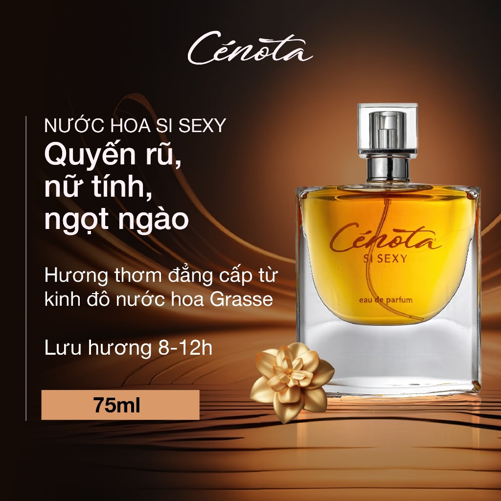 Ảnh Nước hoa nữ Cenota Si Sexy Good Girl 75ML, hương thơm đẳng cấp từ Pháp, ngọt ngào quyến rũ 1