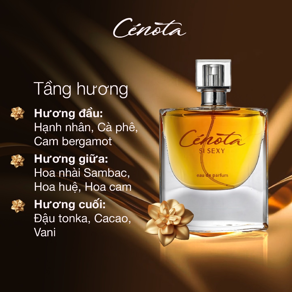 Ảnh Nước hoa nữ Cenota Si Sexy Good Girl 75ML, hương thơm đẳng cấp từ Pháp, ngọt ngào quyến rũ 2
