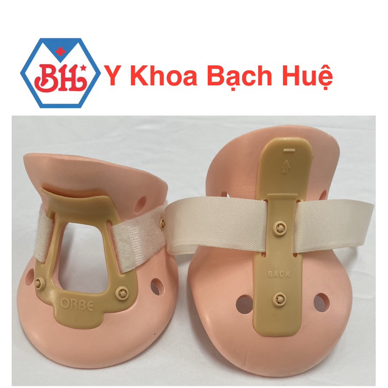 Đai cổ cứng ORBE, nẹp cổ cứng Orbe hỗ trợ cố định cột sống cổ