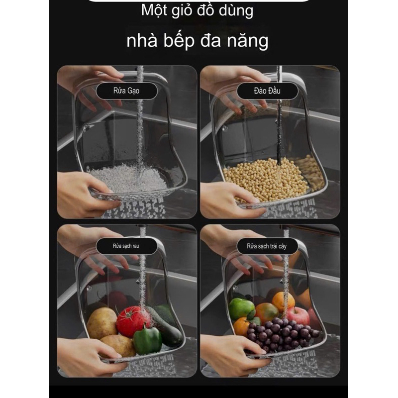 Rổ thoát nước nghiêng 2 chiều tiện lợi