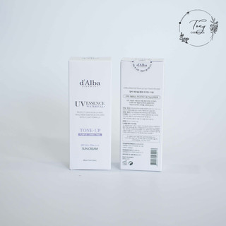Kem chống nắng D'Alba Dalba Tím Waterfull Tone Up PURPLE 50ml chống nắng tốt, nâng tone đẹp