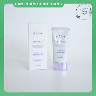 Kem chống nắng D'Alba Dalba Tím Waterfull Tone Up PURPLE 50ml chống nắng tốt, nâng tone đẹp