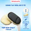 Găng Tay Rửa Xe Microfiber Chuyên Dụng Lông Cừu Cao Su Thấm Hút Tốt Chống Trầy Xước Siêu Mềm Cao Cấp