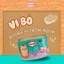 Combo 10 Lon Pate Kucinta Hộp 150g, Pate Mèo Cam Dạng Nước Xốt Gravy Nhiều Toping cho mèo Pet Hub