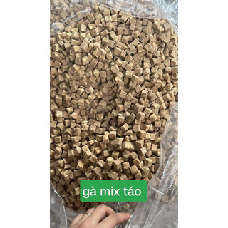 Viên Gà Mix Táo Thịt Sấy Khô Bổ Sung Protein & Chất Xơ, Hỗ Trợ Tiêu Hóa, Sức Đề Kháng, Làm Đẹp Lông
