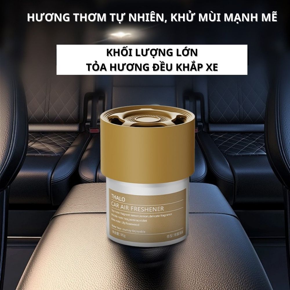 Sáp Thơm Ô Tô Varomas Khử Mùi, Chống Say Xe Hương Nước Hoa Thơm Trang Trí Xe Hơi Chất Lượng Cao ST26