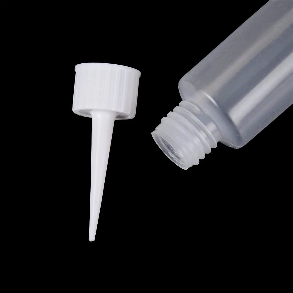 Chai Đựng Keo BEDO 25ml Nhựa Cao Cấp Trong Suốt Dạng Bóp Chiết Keo Chính Xác Chống Rò Rỉ