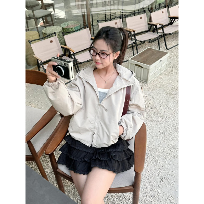 [RÁCH STORE] Áo Khoác Dù QC - 2006 - Trơn - Chỉ Chéo | Shopee Việt Nam