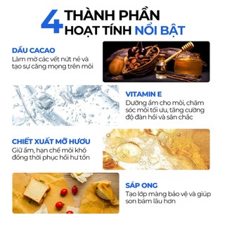 [Y304] Son Dưỡng Môi Mỡ Hươu ASTRID Multivitamin - Tái tạo, Mềm Môi, Dưỡng Ẩm, Tẩy Da Chết