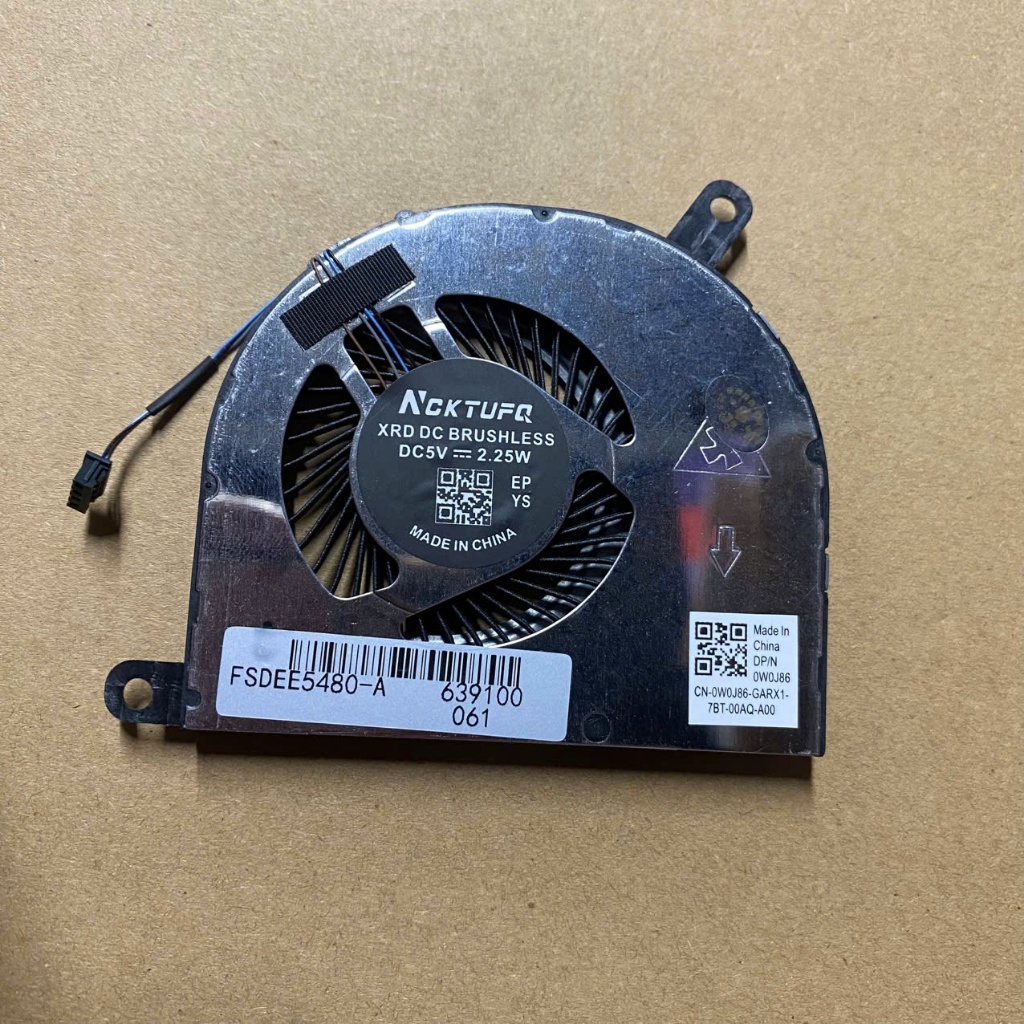 Ventilateur DELL 0P5F39 Pour Latitude E5490, Pièce Détachée D'occasion