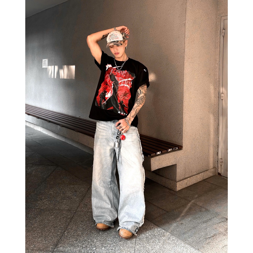 Ảnh Áo thun FIDE phông unisex form rộng local brand nam nữ cổ tròn oversize - AT157 2