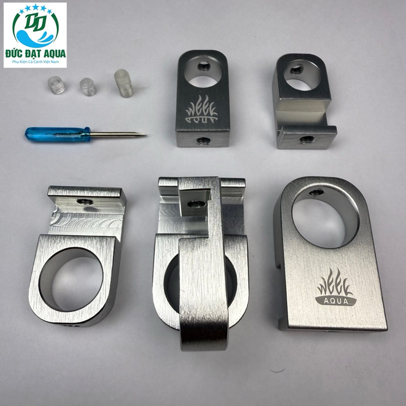 Kẹp inout Nhôm WEEK Fi12/ Fi16/ Fi20 - Kẹp Giữ Ống In Out Cho Lọc Thùng hàng đẹp