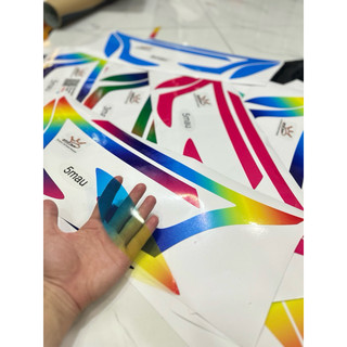 Decal dán đổi màu MG 5 MT ( 2 bên) -  Decal PVC cao cấp không thấm nước, không phai màu