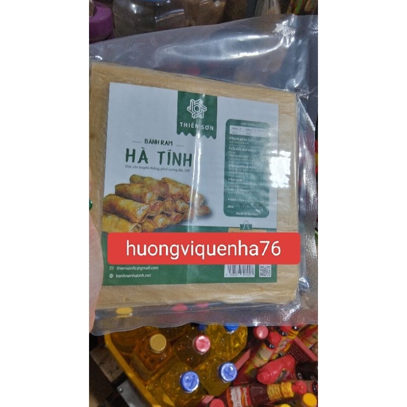 Bánh Tráng Chả Ram 500g Hà Tĩnh, Mềm Dai, Dễ Cuốn