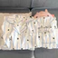 Bộ ngủ pyjama đồ ngủ nữ cộc tay hoạ tiết dễ thương