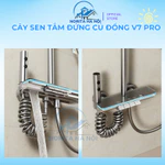 Cây sen tắm đứng cao cấp Norita V7 Pro hiển thị nhiệt độ viền Full Led củ bằng đồng mạ titan siêu bền — ảnh 7