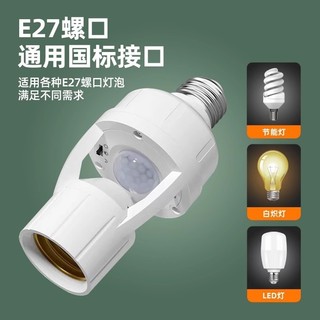 Đui đèn cảm biến chuyển động thông minh Giao Bảo tự bật tắt - Model mới nhất