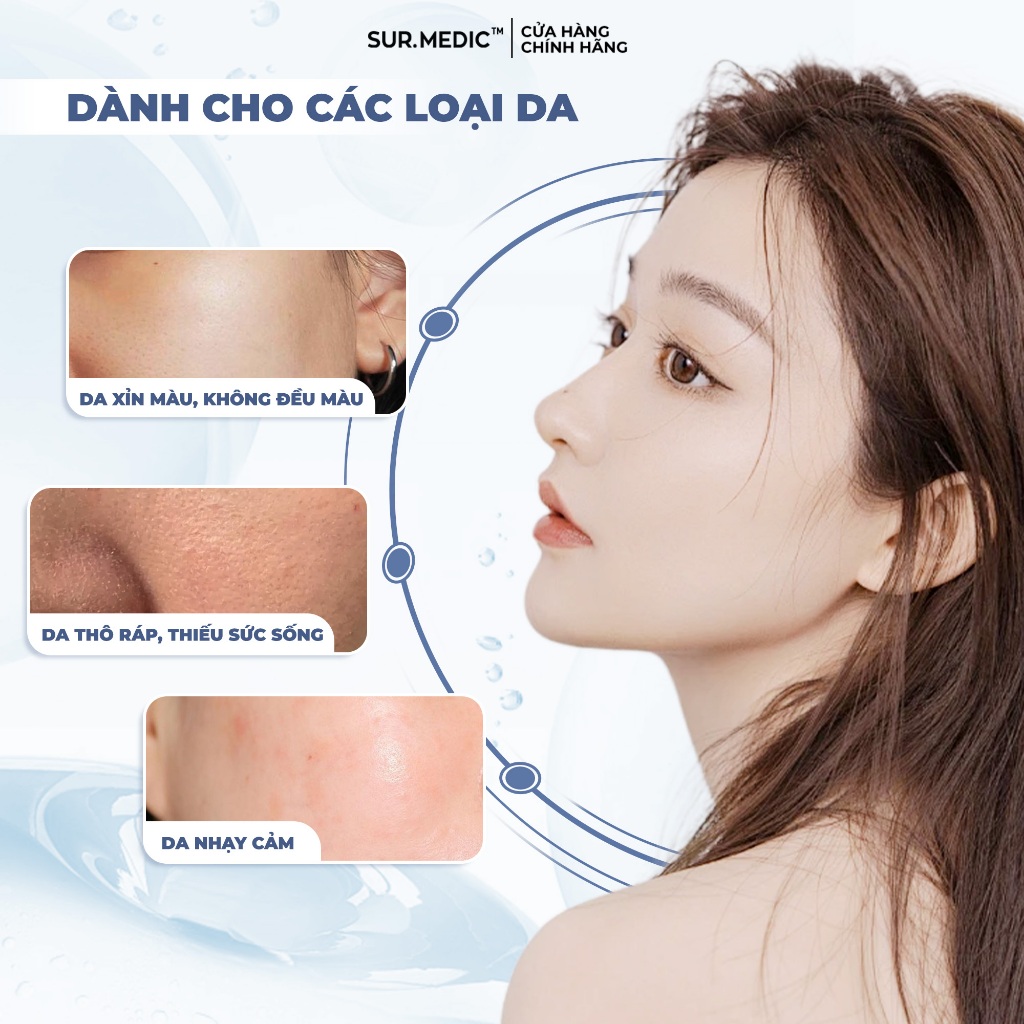 Ảnh Kem Dưỡng Nâng Tông Trắng Da SUR.MEDIC Super Glutathione 100 Bright Tone Up Cream 40ml 2