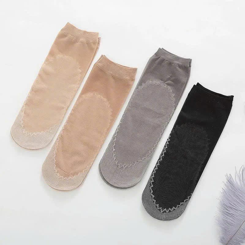 BÓ 10 ĐÔI TẤT GIẤY HÀN QUỐC CHỐNG TRƯỢT SIÊU DAI TIỆN LỢI