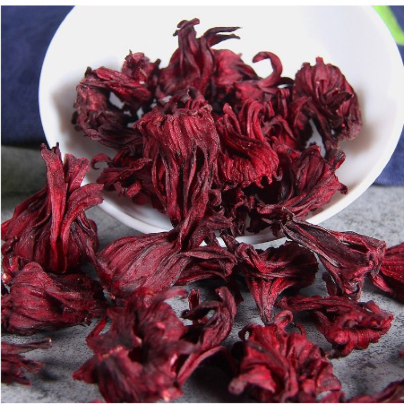 Hoa Atiso Đỏ Khô | Hoa Bụp Giấm | Hoa Hibiscus Dùng Để Pha Trà, Trưng Yến, Màu Thực Phẩm