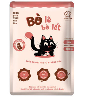 Pate Googaga Hoàn Toàn Làm Từ Thịt Gà, Chuột, Bò, Cá Cho Mèo Thương Hiệu Việt Công Nghệ Hàn Quốc