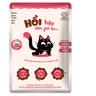 Pate Googaga Hoàn Toàn Làm Từ Thịt Gà, Chuột, Bò, Cá Cho Mèo Thương Hiệu Việt Công Nghệ Hàn Quốc