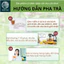 Trà điều kinh ích mẫu- DIỆP CHI- giúp điều hòa kinh, giảm đau bụng, lưng ngày đèn đỏ- 40 Túi lọc