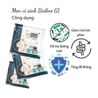 [Gói 5g] Men Vi Sinh BIOLINE G1 ECOPETS Giảm Tiêu Chảy, Táo Bón, Biếng Ăn, Khử Mùi Hôi Phân Mèo