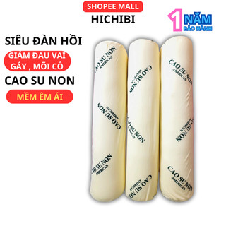 [BH 1 NĂM] Gối ôm cao su non nhân tạo, gối ôm cao su siêu êm ái cho giấc ngủ và sức khỏe kích thước 30x99cm cao cấp