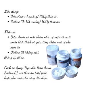 [Hũ 50g] Men Vi Sinh BIOLINE G1 ECOPETS Giảm Tiêu Chảy, Táo Bón, Biếng Ăn, Khử Mùi Hôi Phân Mèo