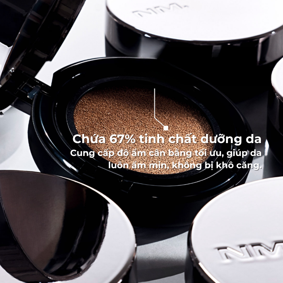 [Ko kèm lõi refill] Phấn nước Naming mỏng nhẹ căng bóng Layered Fit Cushion SPF50+ PA+++ 12g