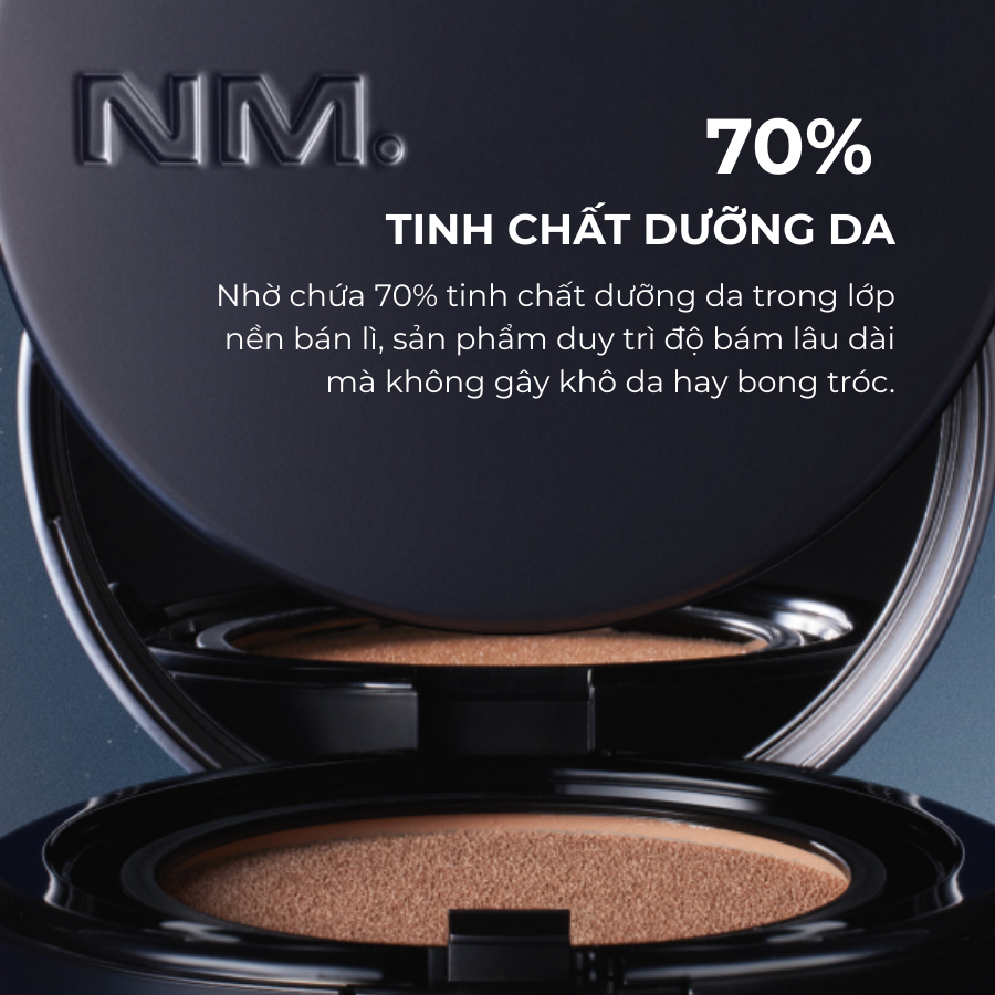 [KO KÈM LÕI REFILL] Phấn nước che phủ cao NAMING Zero Gravity Cover Fit Cushion SPF40 PA++ 12g