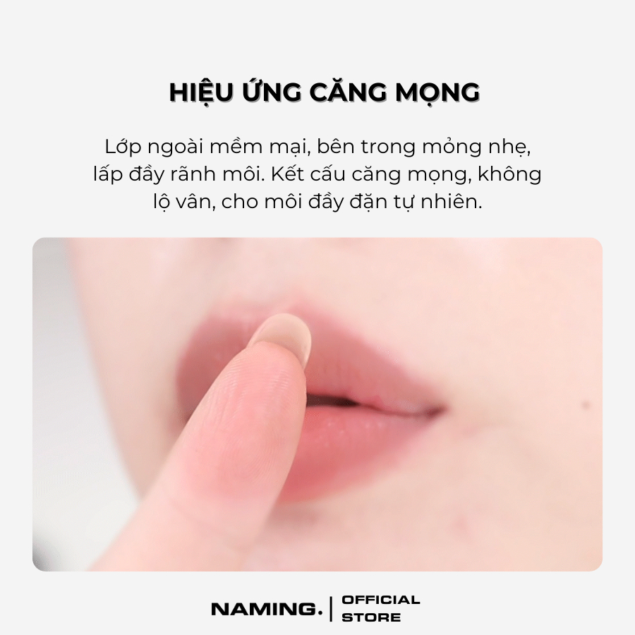 Son tint lì mịn môi NAMING Blurry Heart Lip Tint 4.7g