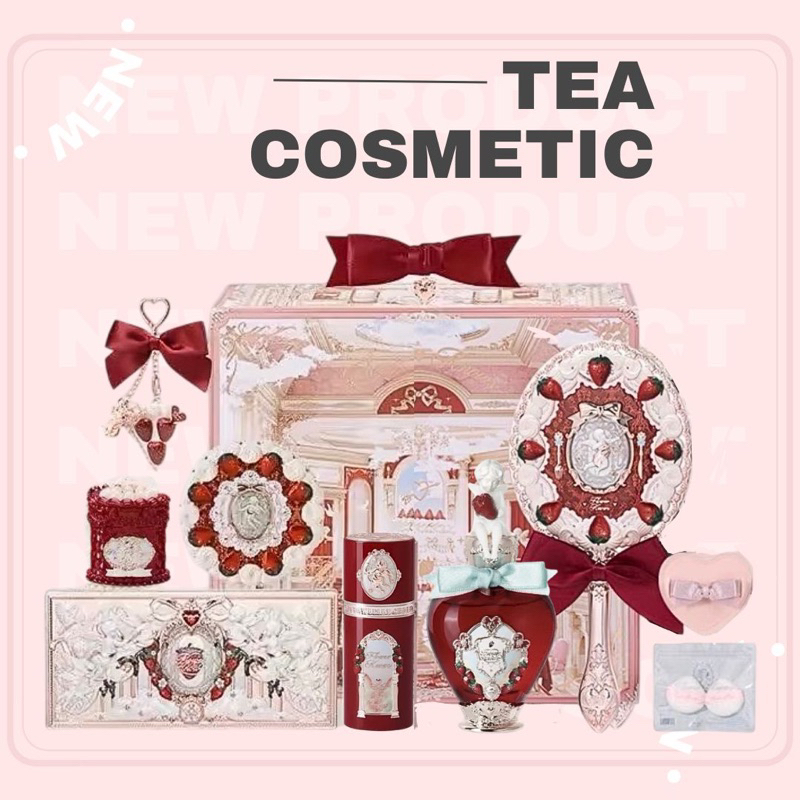 [SẴN HOẢ TỐC] SET DÂU CUPID ĐỎ 13 MÓN FLOWER KNOWS | Shopee Việt Nam