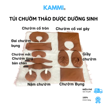 Túi Chườm Thảo Dược Dưỡng Sinh, Túi Chườm Đa Năng, Chườm Mắt, Chườm Lưng, Chườm Bụng, Chườm Vai Gáy, Chườm Chân