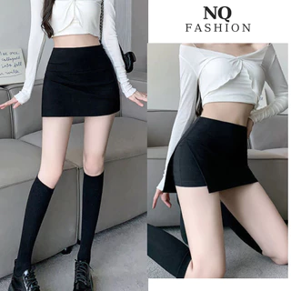Chân Váy Ngắn Chữ A Xẻ Tà Sexy Chân Váy Xẻ Hông Chất Umi Co Dãn 4 Chiều Không Nhăn Cao Cấp Dễ Phối Đồ [NQ8380]