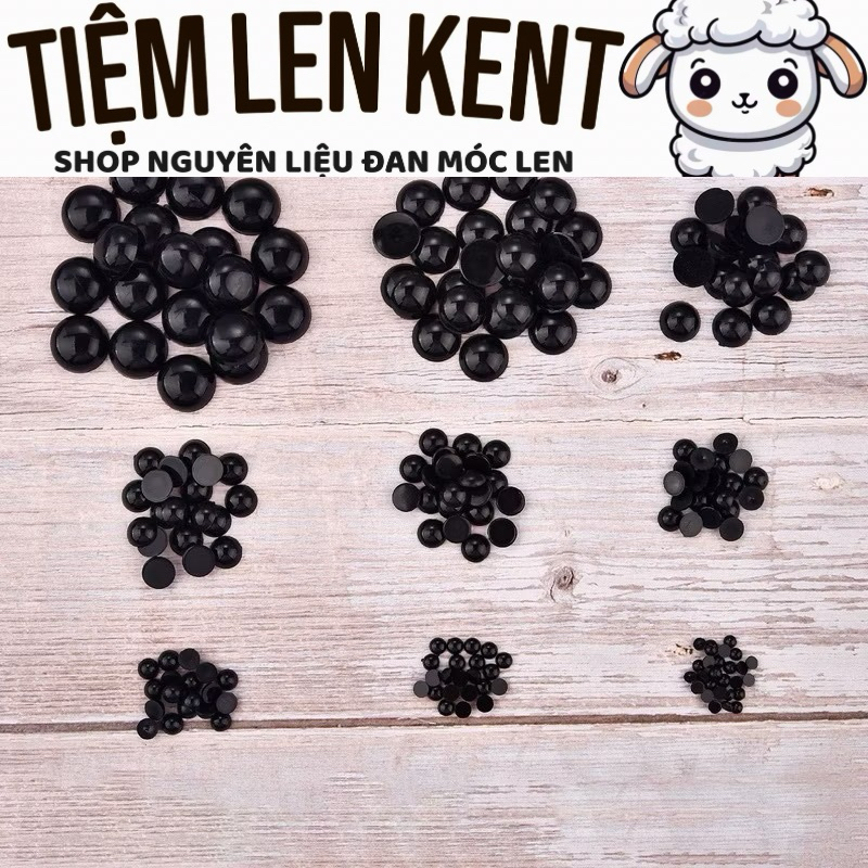 Mắt thú dán tròn size 3mm-20mm | Shopee Việt Nam