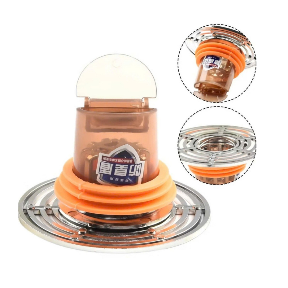 Nắp thoát nước sàn, chống mùi,Nắp chặn lỗ cống thoát sàn một chiều chống mùi hôi côn trùng