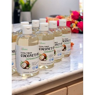 Dầu Dừa Nguyên Chất Ép Lạnh Légumes 500ml - Extra Virgin Coconut Oil Cold Pressed Unrefined HACCP