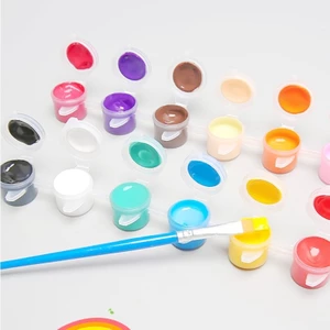 Bộ 12 màu sơn kèm 2 bút cánh diều 3ml, cho bé thỏa sức sáng tạo, hàng loại 1 stem đồ chơi giao dục steam
