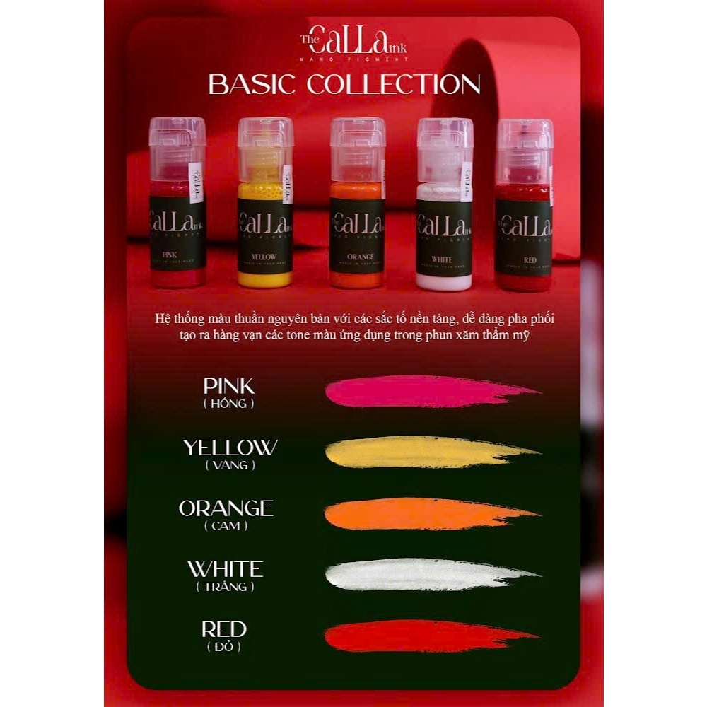 Calla Ink Pigment – Mực chuẩn xịn cho đôi môi rạng rỡ