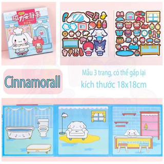 SÁCH NAM CHÂM TƯƠNG TÁC – THỎA SỨC SÁNG TẠO & KHÁM PHÁ THẾ GIỚI NHÂN VẬT RÈN LUYỆN TƯ DUY KHÉO LÉO CHO BÉ