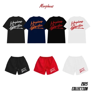 [ComBo MPU] set bộ đồ (áo thun + quần short dù) streetwear, set đồ local brand unisex morpheus vải cotton thoáng mát