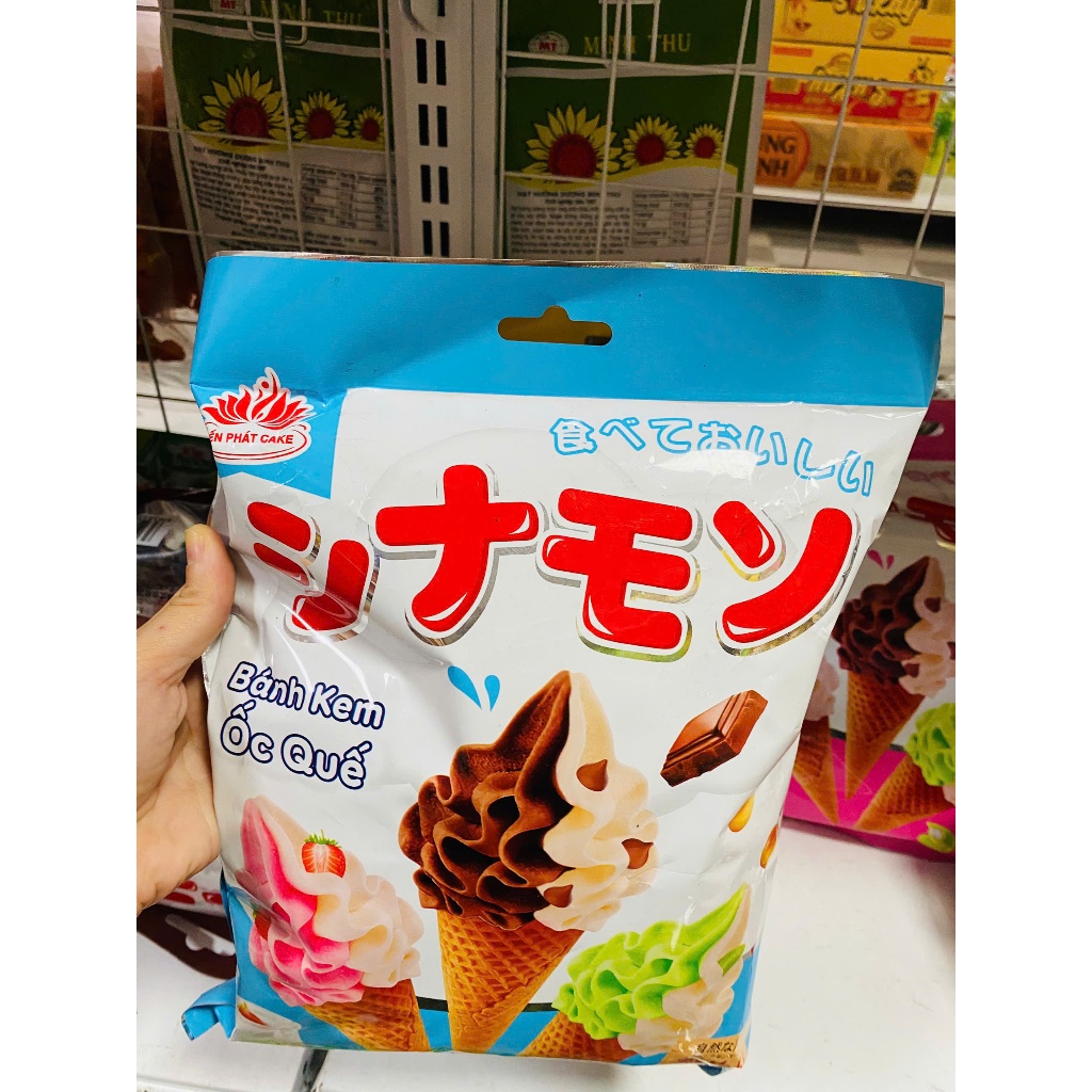 Bánh Kem Ốc Quế Vị ( Phô Mai/ Dâu/ Socola/ Matcha/ Vani ) Tiến Phát ...