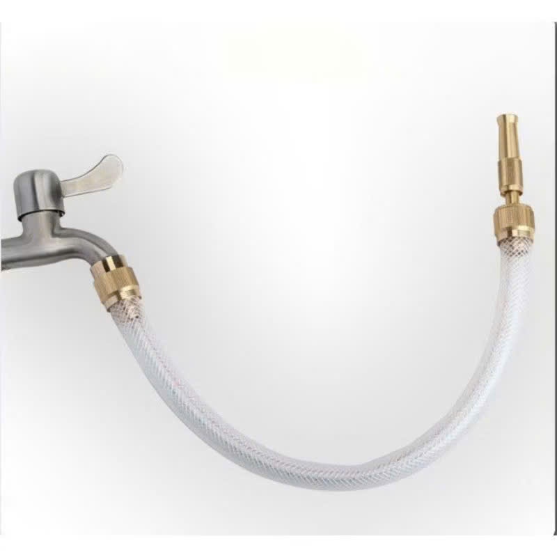(COMBO 2 MÓN) ĐẦU VÒI XỊT TĂNG ÁP - Vòi Phun Áp Lực Mạnh Hỗ Trợ Rửa Xe, Súng Xịt Nước Đa Năng Làm Sạch Sân Vườn